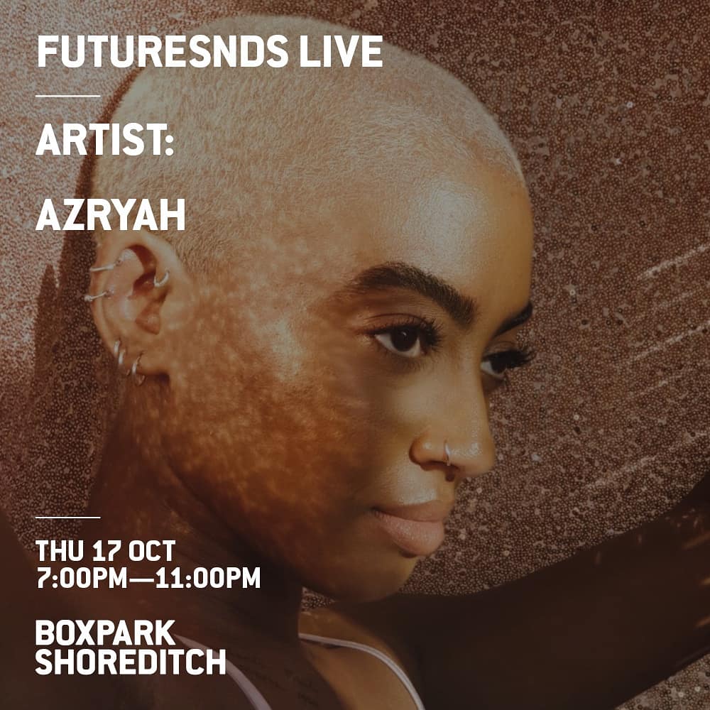FutureSNDS's tweet image. 🚩 THIS THURSDAY 🚩

FSNDS LIVE is back at @boxpark 
Delivering you some of the UK music scenes dopest emerging artists 

Catch @_Azryah @ItsNate and @Azekel @Azekel @BlanksonMia 

Tickets are FREE 

Come through #futuresnds 

eventbrite.co.uk/e/futuresnds-l…