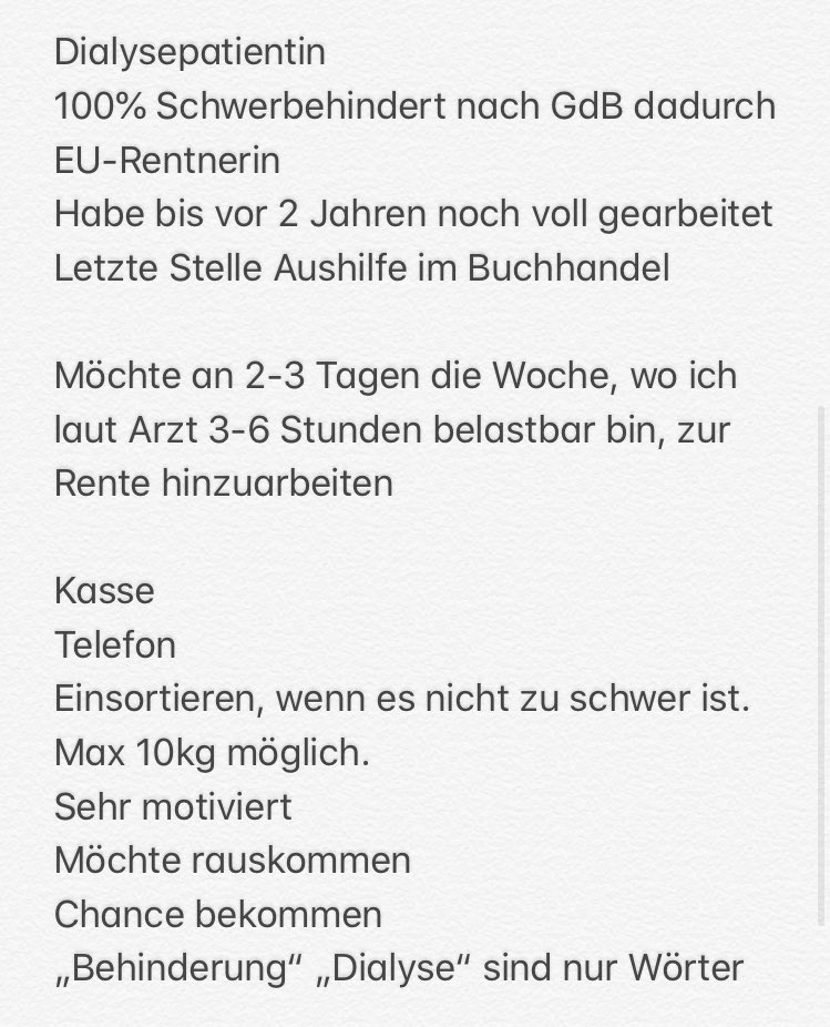 Moin ihr Lieben,

Wie ihr zwischen den Zeilen lesen könnt, ziehe ich demnächst um. 

Vielleicht finde ich in Düsseldorf und Umgebung ja endlich einen Arbeitgeber, der mir eine Chance gibt. 

Also los. 
#followerpower
