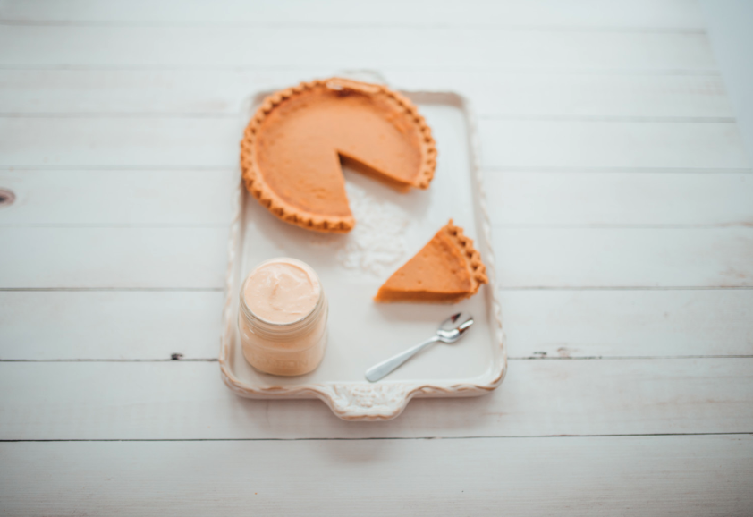 Bird's Eye Pie 🐦🥧 

#PumpkinPie #GreekYogurt #BornInVermont