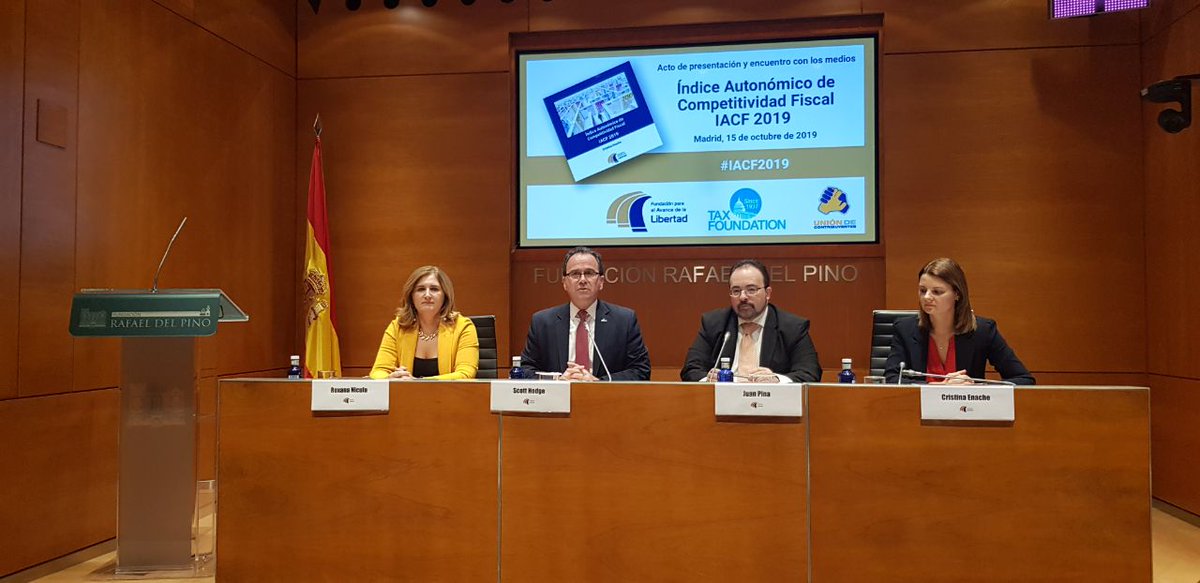 AdvanceLib's tweet photo. "Las #CCAA españolas no sólo compiten internamente, sino también de forma global" @sscottahodge

#impuestos #Fiscalidad https://t.co/KOYvRMQWd5