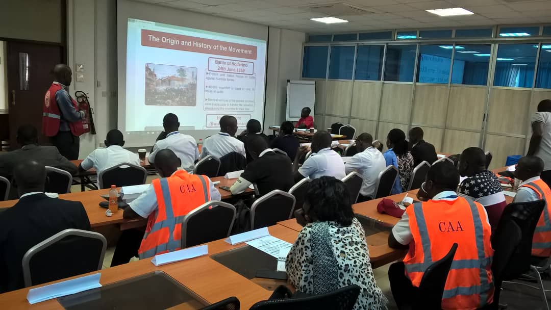 UgandaRedCross's tweet photo. Day 2 of Emergency Health and Safety training for staff at @UgandaCAA. #FirstAidAtWorkPlace #OccupationalHealthAndSafety
@IsaacRuk @inakasiita1 @BrianBilalK1 @MitiLwanga https://t.co/Y47a71LR5K