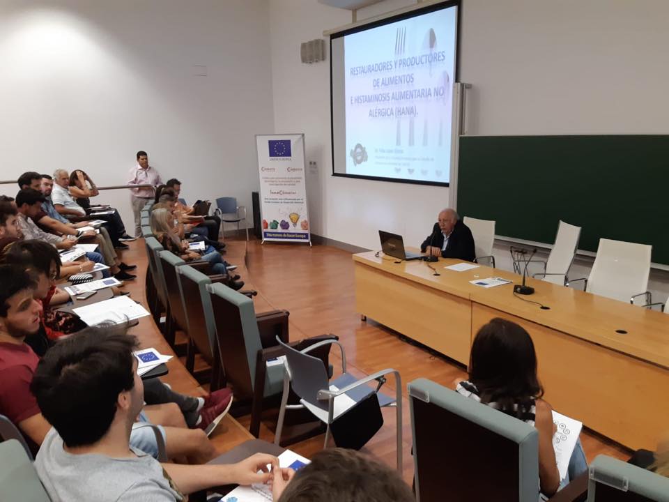 CamaraAlmeria's tweet photo. 🔴Celebramos la primera de las jornadas del Ciclo de Innovación sobre “Alergias e intolerancias alimentarias” y su reto para las empresas del sector de la Hostelería y Restauración.
#ProgramaInnocamaras #InnovaHoreca #CámaradeComercioAlmería https://t.co/P6sJrFCYxV