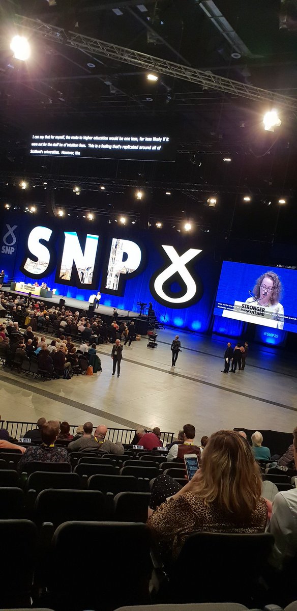 _liammccabe_'s tweet photo. "Graduation should not be a privelege. Graduation should not have a price tag."
Big thanks to @SNPStudents for moving a motion at #SNP19 in favour of @NUSScotland's #FreeToGraduate campaign, making it SNP policy that they must be scrapped βπ https://t.co/GPI7HBEx9C