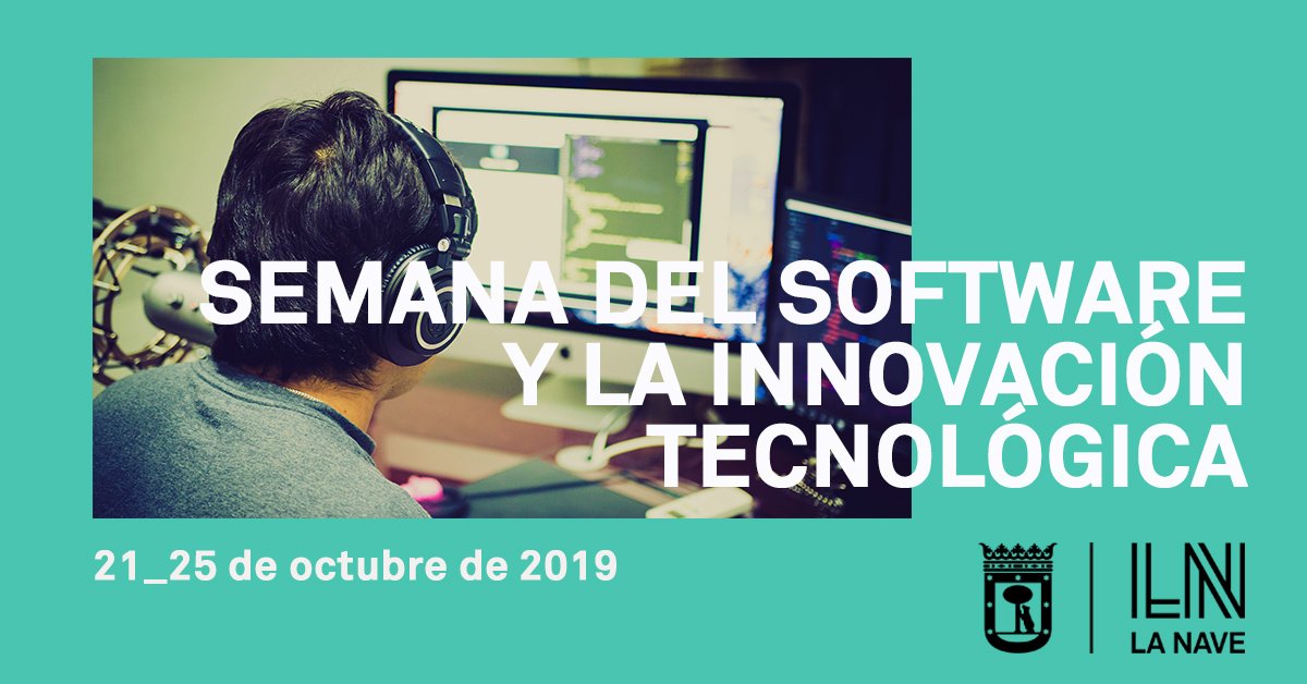 LaNaveMadrid's tweet photo. ¡No te pierdas las actividades que hemos preparado para nuestra próxima semana temática junto a @LAB_LOB, @here, @goteofunding, @mydatamood y muchas más empresas de nuestra comunidad!  

🗓️ Agenda completa https://t.co/aRX5a90ds4 #SemanaSoftwareITLN https://t.co/8gf5JKUxYi