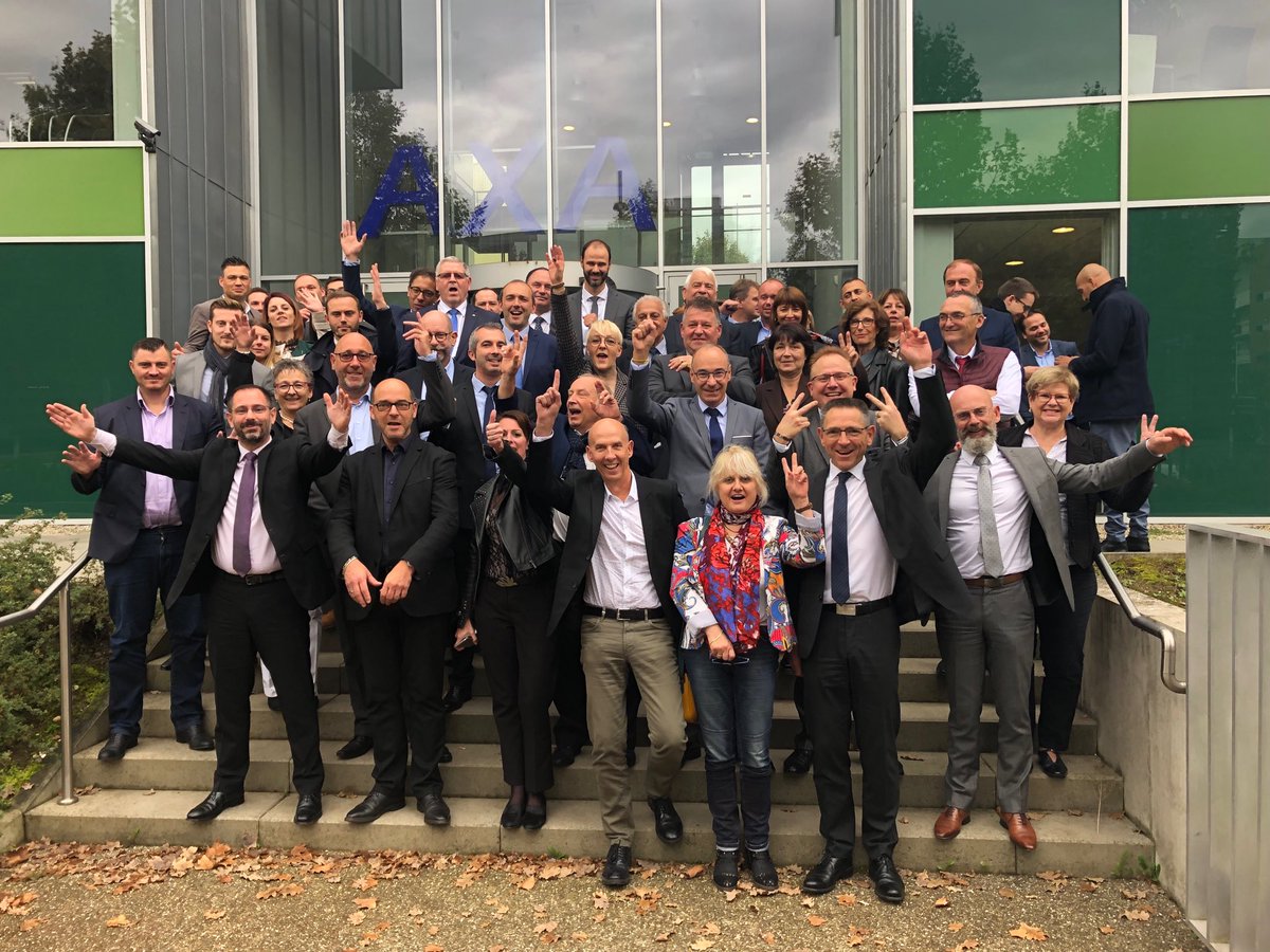 Les membres du club EXCELLENCE de la DV EST motivés pour réaliser une fin d’année exceptionnelle !! Expertise et Engagement