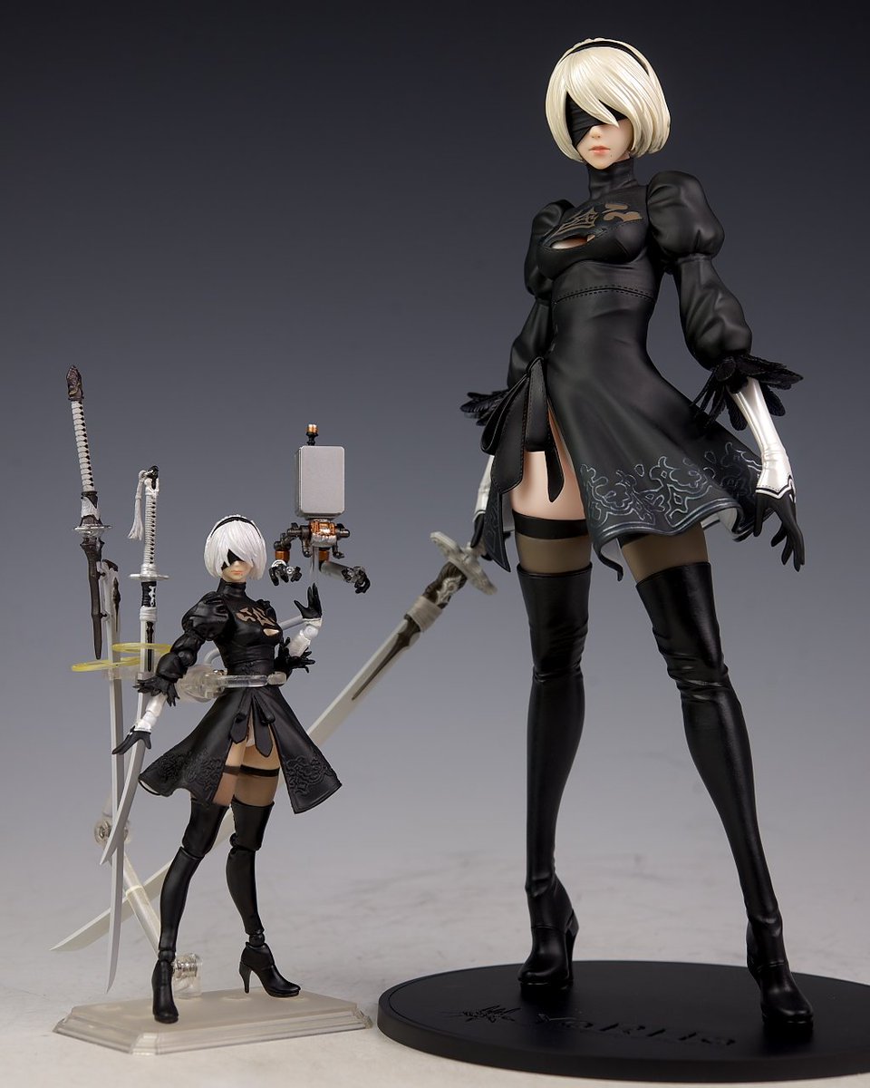 欲しいの ニーアオートマタ 2Bと9S DX版 完成品フィギュア フレア