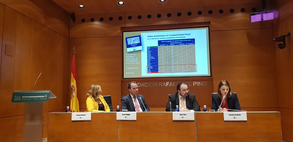 AdvanceLib's tweet photo. Cristina Enache explica por qué las #CCAA menos competitivas en el ránking ocupan los puestos más bajos y qué pueden hacer para mejorar.

#Impuestos #Fiscalidad #IACF https://t.co/StJqCwVK8m