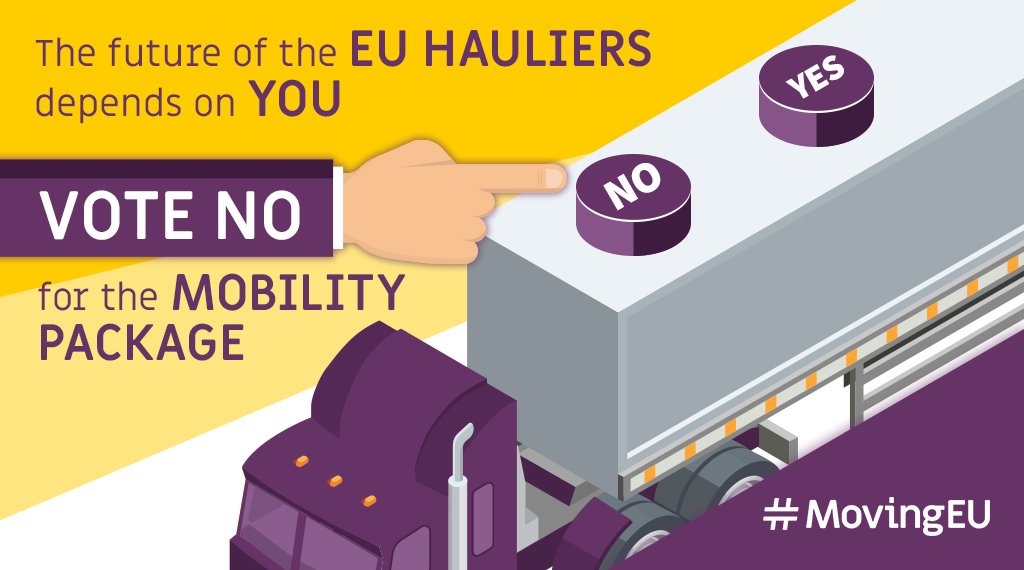 MovingEU's tweet photo. International road transport is fundamental to a properly #MovingEU. The currently proposed #MobilityPackage will negatively affect freedom of movement in the #EU, as well as other fundamental freedoms https://t.co/wu2uMuQ6Ey