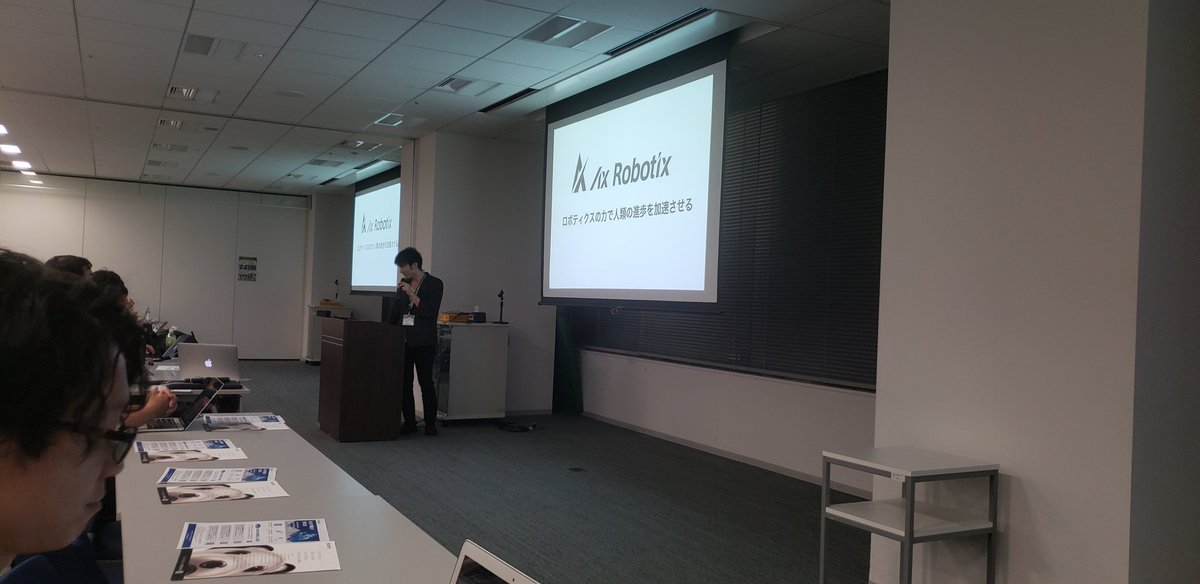 moriken_tech's tweet image. あっくすろぼてぃくす！Akerunの中の人が4月に起業 #axrobotix #iotlt