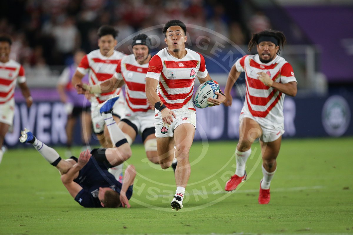 2019/10/13 Japan vs Scotland International Stadium Yokohama 前半42分、2本目のトライを決める #福岡堅樹 選手！ #KenkiFUKUOKA #ラグビーワールドカップ2019日本大会 #ラグビー #ラグビーワールドカップ #RWC #RWC2019 ⁠ #日本