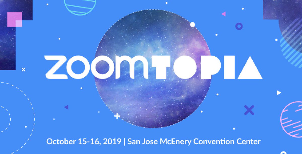 Heading to @zoom_us's #Zoomtopia19? Stop by the Starin booth and ask us about our FastTrack program. #avtweeps #proav  #MeetHappy