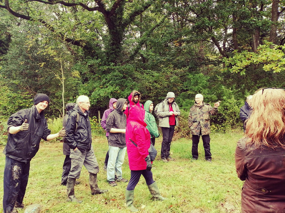 SidneyNolanTrst's tweet photo. Yesterday we hosted Hereford College of Arts BA Fine Art first year at #TheRodd. Making work in response to our 250 organic farm and woodland. #SidneyNolan #CreativityMatters #HerefordshireArts https://t.co/taWcDxSuiR
