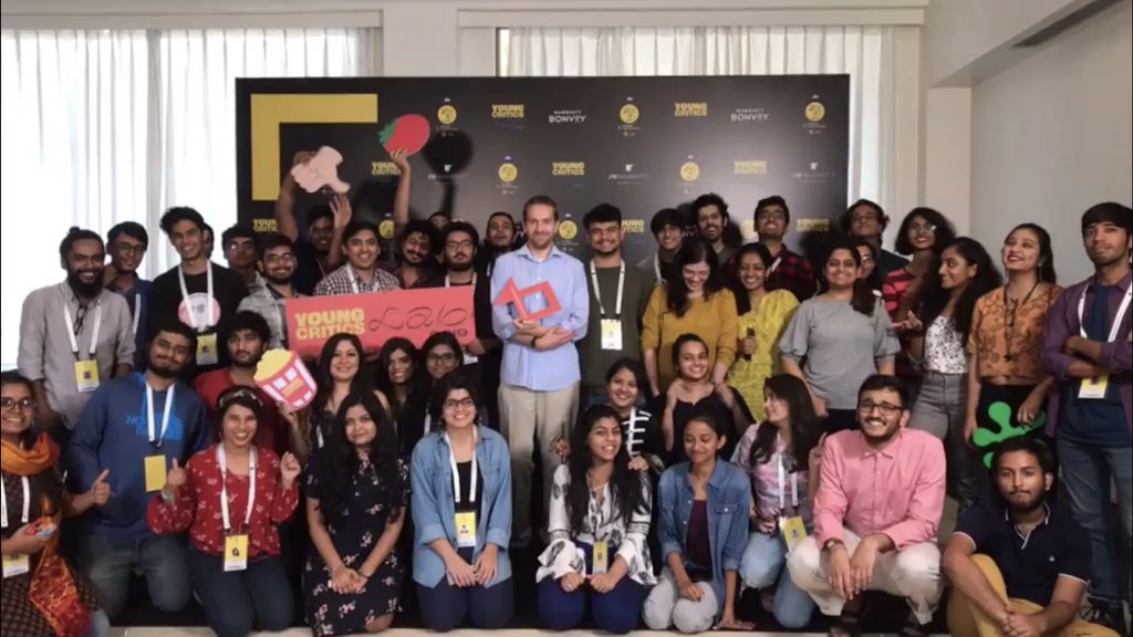 MumbaiFilmFest's tweet photo. Class of #YoungCriticsLab2019 with @mike_mccahill! 

#JioMAMIwithStar2019 @baradwajrangan #JioMAMIwithStar #YoungCriticsLab https://t.co/9AwfVrfwUH