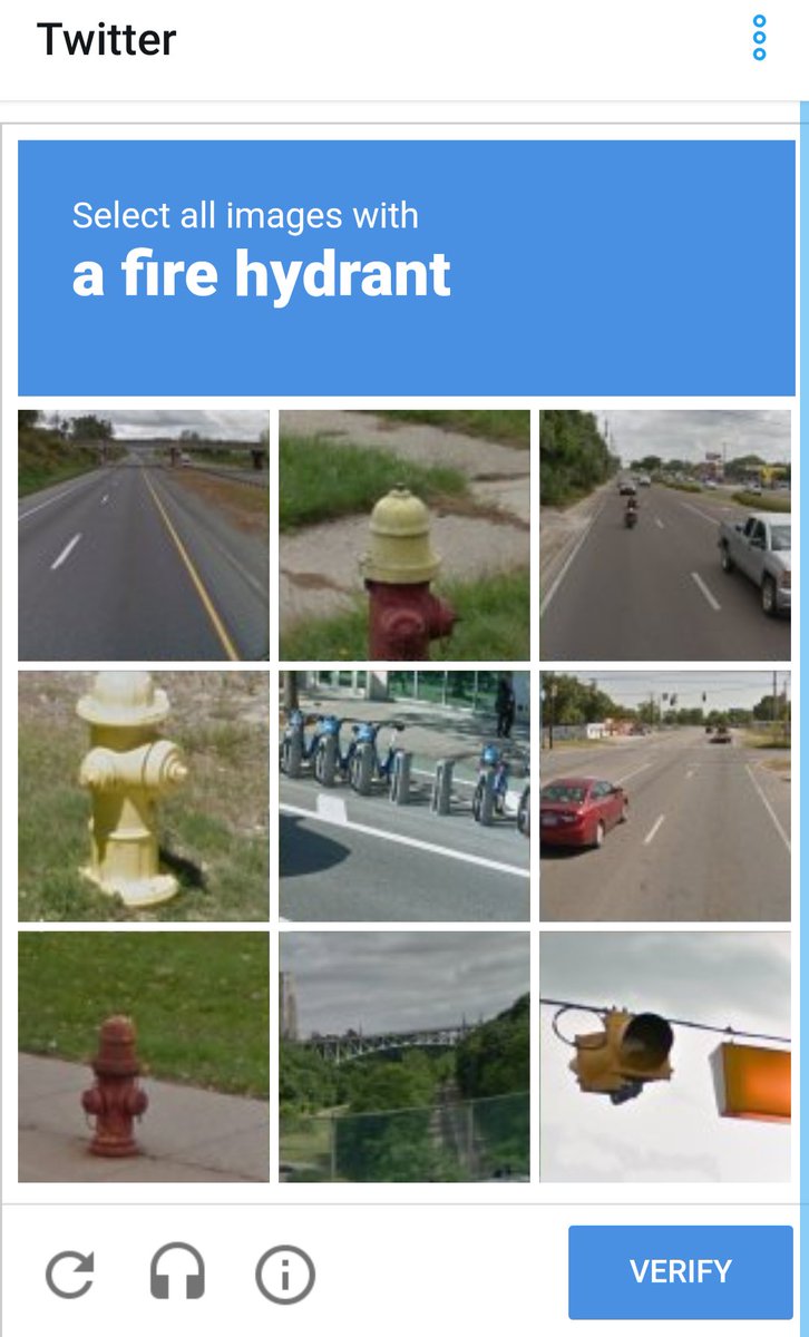 LothianLoop's tweet image. I've been locked out of numerous  Twitter accounts I run.

I'm going to spend the rest of the day clicking on pictures of fire hydrants.

#SoMeProblems