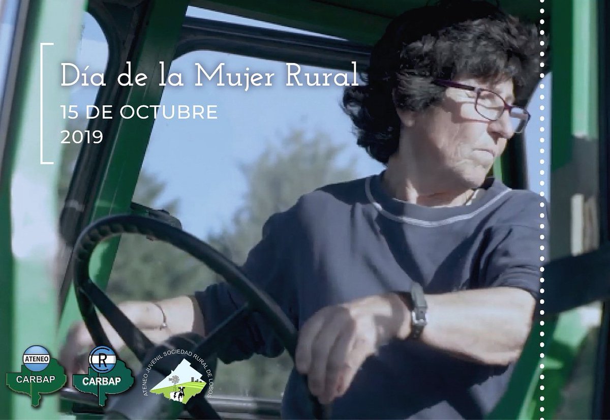 Día del la Mujer Rural.
15 de  Octubre
Feliz día a todas las mujeres rurales.😘