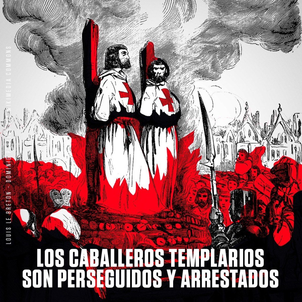 despiertatc's tweet photo. Los Caballeros Templarios son perseguidos y arrestados por la Santa Inquisición https://t.co/VehI6Q32Df https://t.co/UX1AXTrlLn