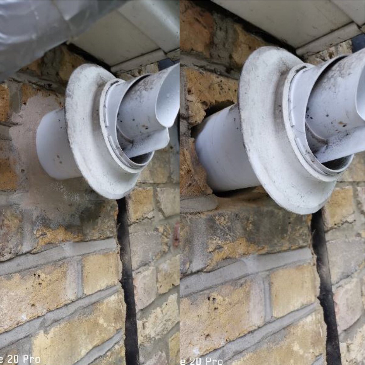 🚨A flue that is not sealed is NOT safe🚨 

Almost every week, we fail a #Landlord #Gas inspection due to an open space around the flue, that allows fumes to enter back in. Is your flue safe? Call us on 02037725959