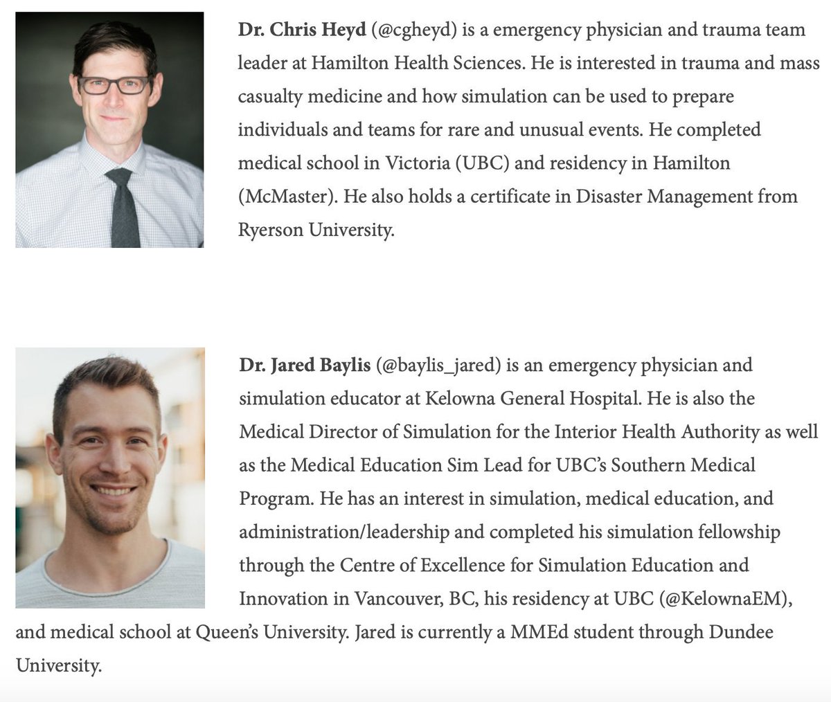 Please welcome our new co-editors-in-chief @baylis_jared and <a href="/cgheyd/">Chris Heyd</a>! They will be taking over from <a href="/drcaners/">Kyla Caners</a> who will be staying on as editor-in-chief-emeritus. Check out emsimcases.com for updated bios and exciting new content coming soon! #FOAMsim