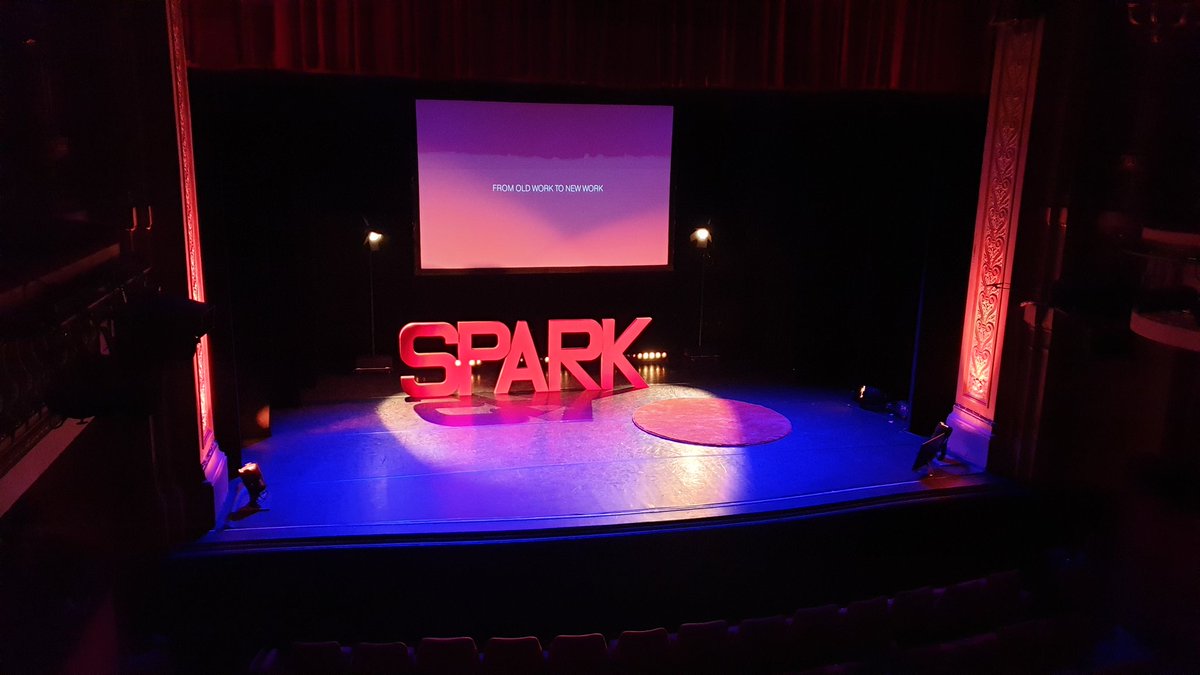 Excited to attend #sparkparis19 and welcome disrupting ideas on the #futureofwork. Follow the live-tweet on <a href="/Pontsbschool/">École des Ponts Business School</a>