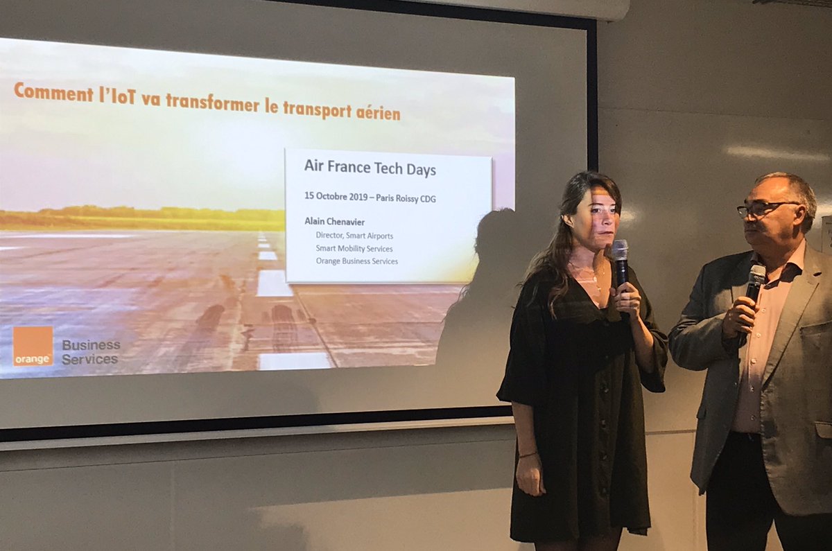 ThyGat's tweet photo. #IoT et le futur du transport aérien ✈️
avec @AlainChenavier, @OrangeBusiness
#AF_TechDays, #AF_DigitalFactory | @AirFranceFR
c/ @SophieTroel @lesage_rachel @MargauxGrall
c/ @orangebusiness @Orange_Future @guez_herve https://t.co/NHnblycbCl