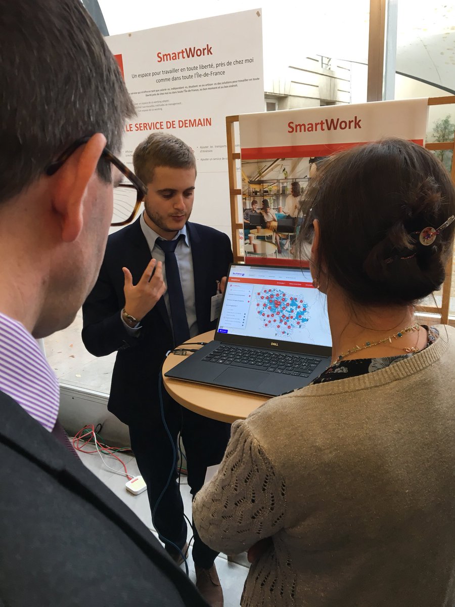 Présentation de la plateforme SmartWork de la <a href="/iledefrance/">Région Île-de-France</a> à laquelle Neo-nomade contribue en partageant les données des #coworking franciliens