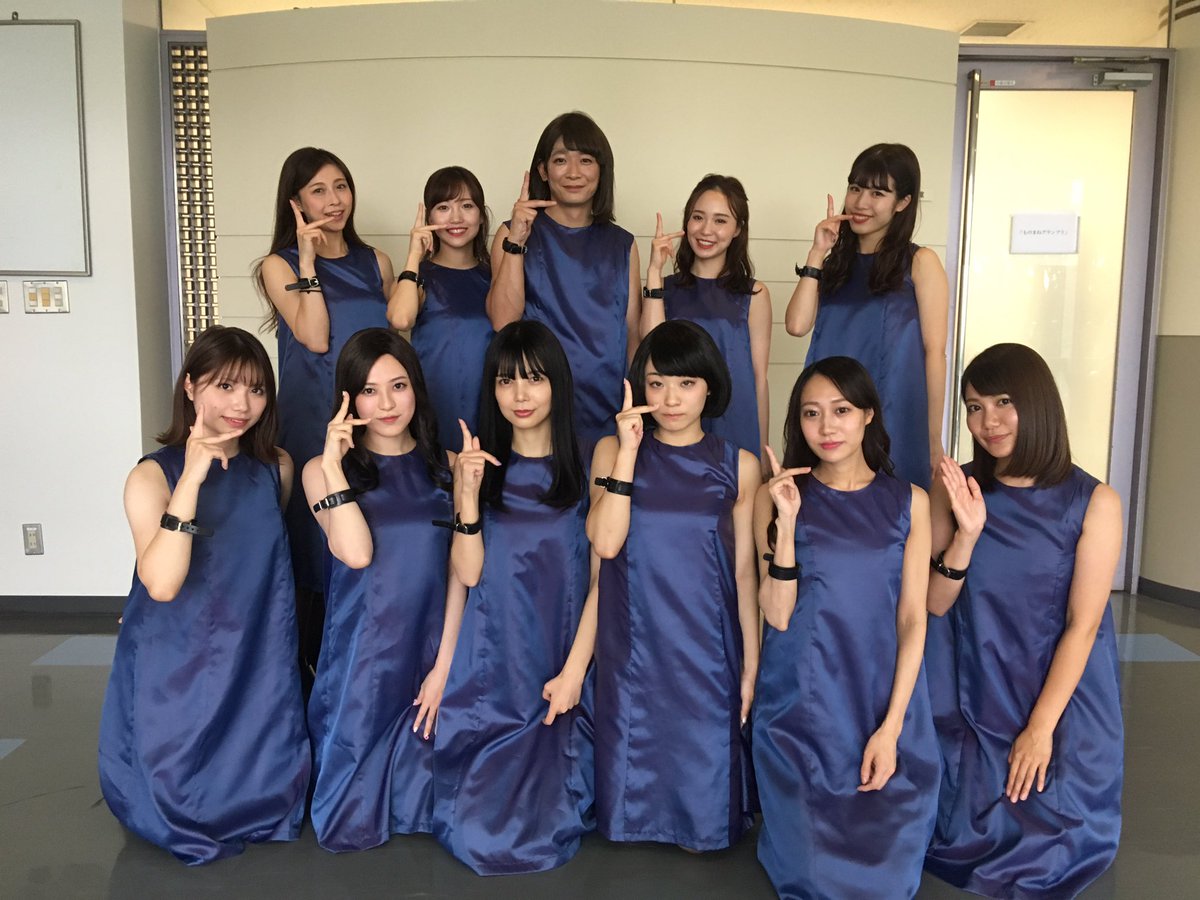 いくみ 日本テレビ ものまねグランプリ 今回は乃木坂軍団の振付構成で入らせてもらっておりましたー みんなとにかくそっくりで可愛いさスペシャルなんだけど なんだか回を重ねるごとに鰻さんが可愛くて仕方がなくなってきたのでした 乃木坂46