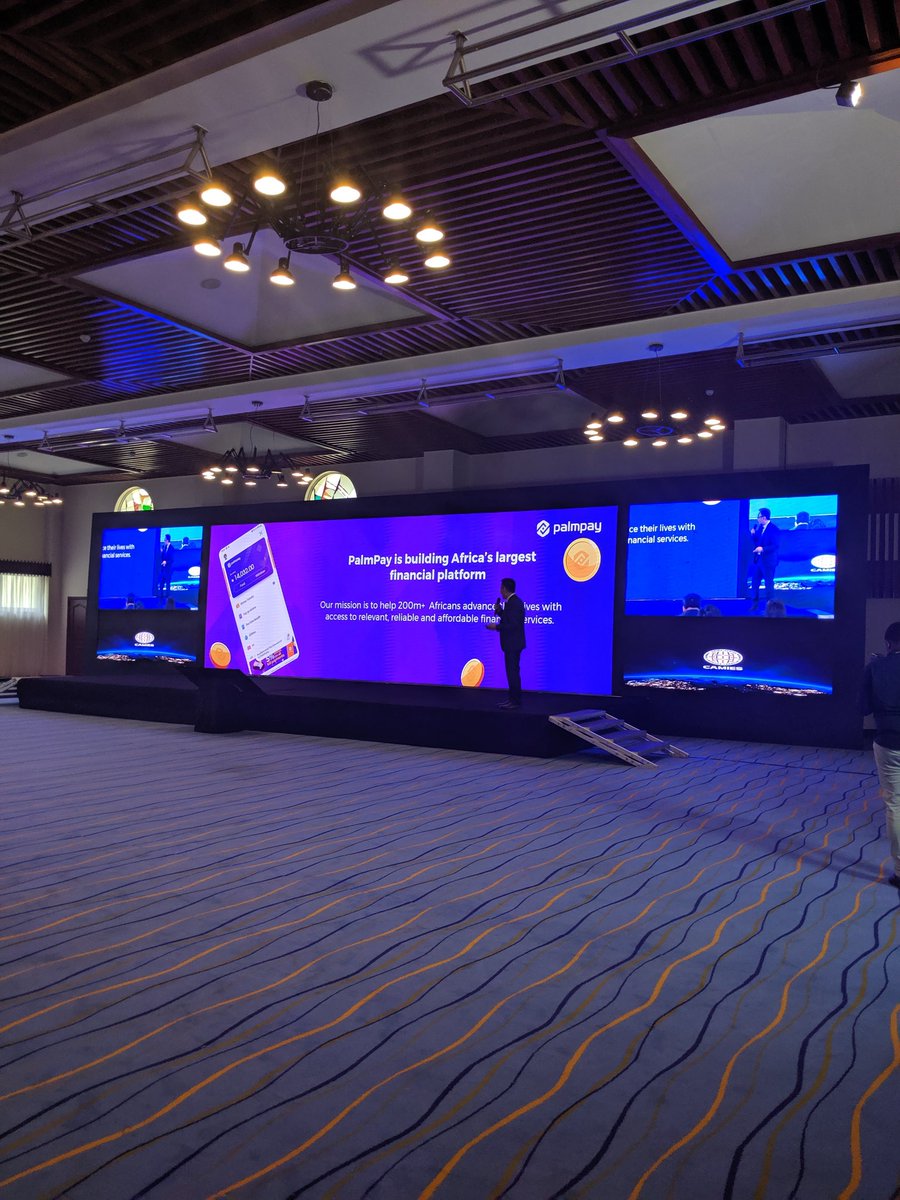 palmpay_ng's tweet photo. Today our CEO presented PalmPay at the #CAMIES conference in Nairobi. We are grateful for the opportunity to do our part to drive #financialinclusion in #Africa. https://t.co/GJQPCOEhVy