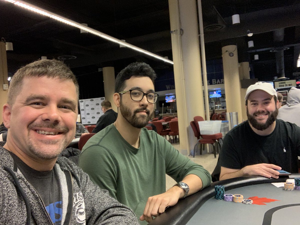 TheFeatureTable's tweet photo. Fun starting table.
#FPC15
$550 NLH
@CanterburyCards
20k starting stack
30-minute Levels https://t.co/1JVaiRaOXW