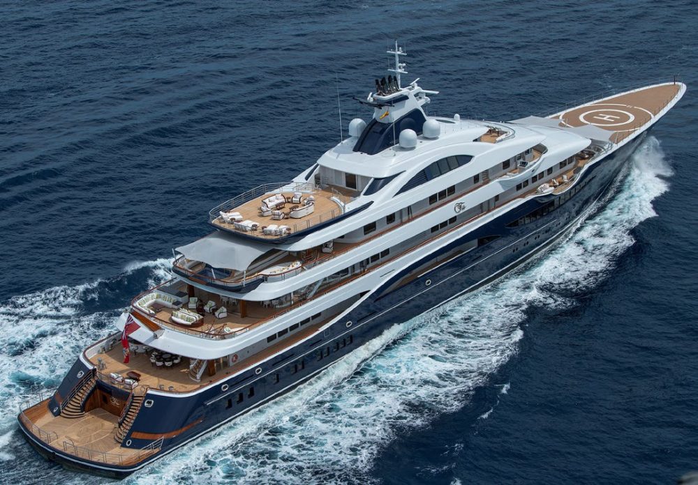 TIS Megayacht by Lürssen Yachts and Winch Design bit.ly/2nCdqIh #TimElmes #ElmesGroup #fortlauderdale #waterfrontestates #luxuryrealestate #luxuryliving #realestate #luxuryrealtors #milliondollarhomes