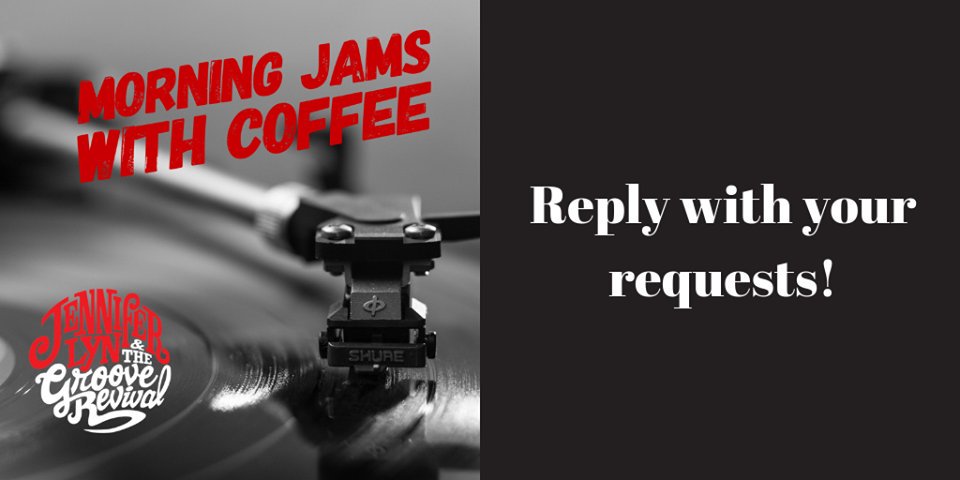 I'm taking requests for the Morning Jams with Coffee playlist and I would LOVE YOUR INPUT. 

I host a curated Spotify playlist called "Morning Jams with Coffee" that features Blues-based music requests from supporters of my band.

Got a song in mind? Hit me up with a reply below!