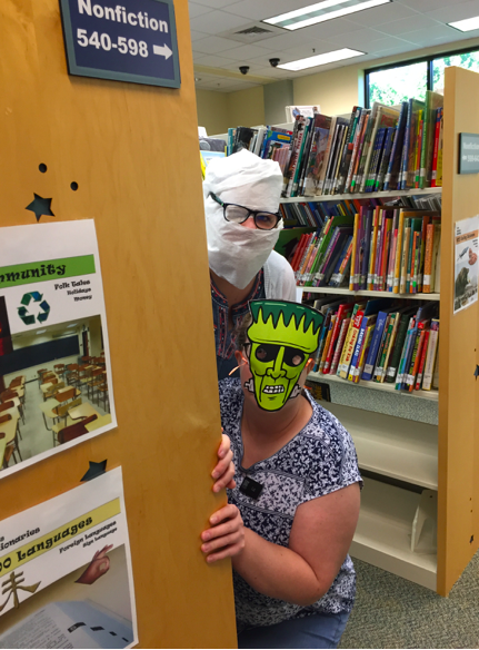rowanlibrarync's tweet photo. The monsters have escaped and are hiding at South Branch! Can you find them with October's Scavenger Hunt? Enter to win a prize. #rowanpubliclibrary #monstermash https://t.co/YdfdpDYkEv