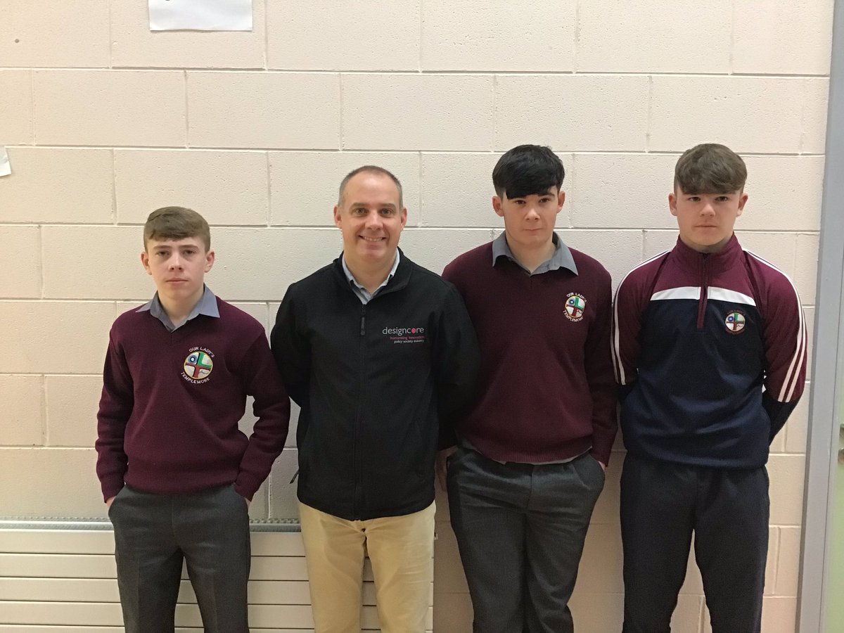 ourladystm's tweet image. Mr Hilary Dempsey from @ITCarlowDesign spoke to TY, 5th &amp;amp;  6th yrs about their Product Design &amp;amp; Industrial Design courses on offer at the IT. 
A very informative talk, where he showed the group a variety of products students have designed and made. @ourladystm @ceist1