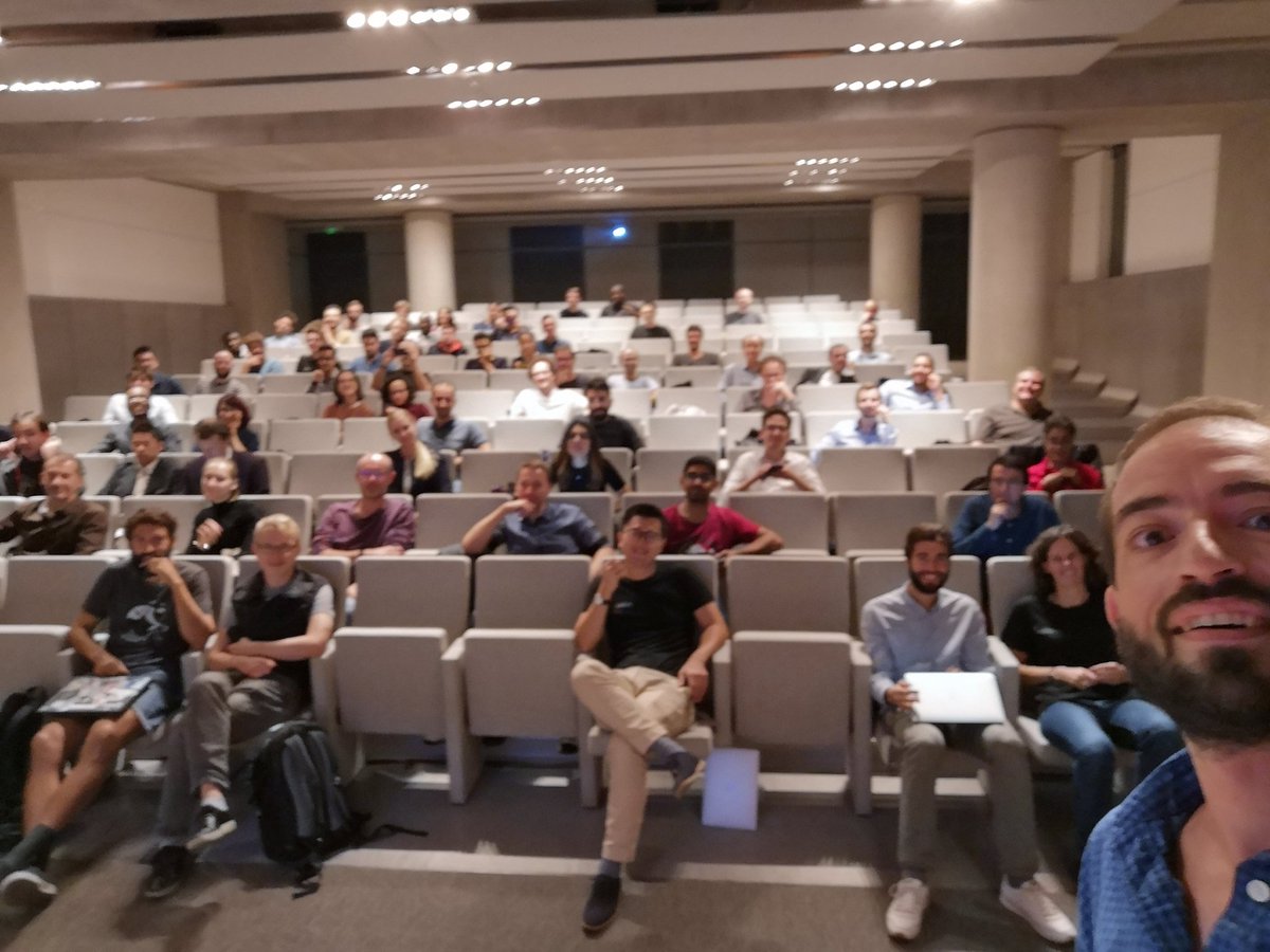 ArnaudPerin's tweet photo. Digital Fraud Tech Talk starting now @CriteoEng #digitalfraud #Meetup https://t.co/OM33OhDZ24
