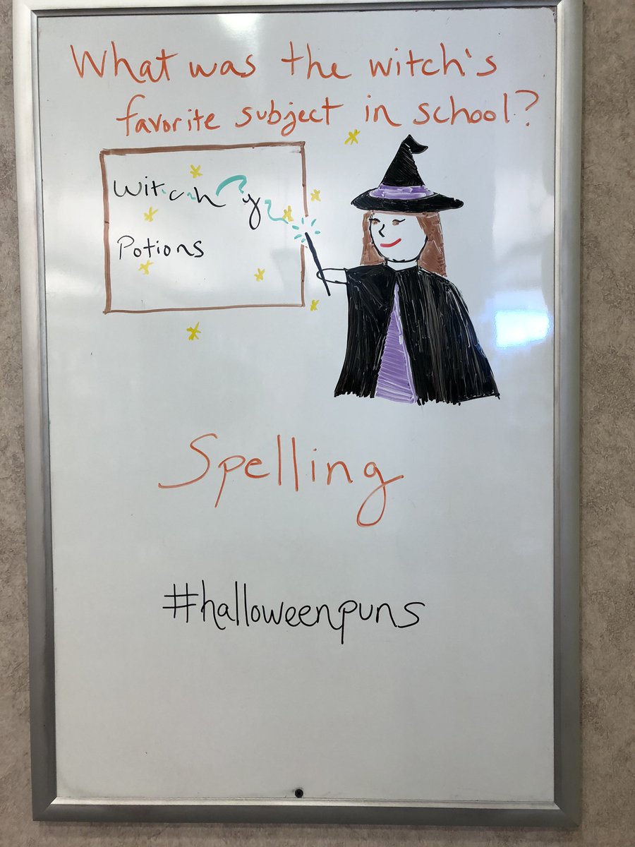 pumerantzlib's tweet photo. Welcome back WesternU! We hope you had a great day off! Have you decided what to dress up as for Halloween? #westernuway #pumerantzlibrary #halloweenpuns #puns https://t.co/hgjPfNHEgl