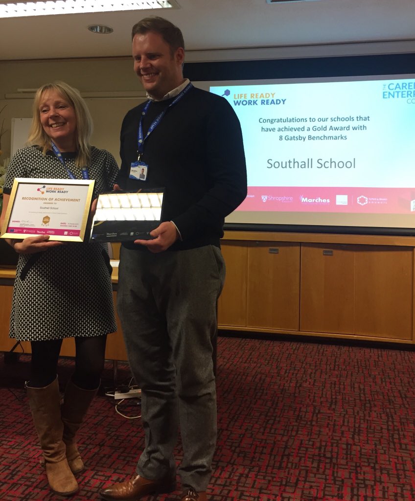 Southall School - Gold award winners for inspirational work providing careers and enterprise opportunities for all Telford young people #LRWR2019 <a href="/TelfordWrekin/">Telford & Wrekin Council</a>