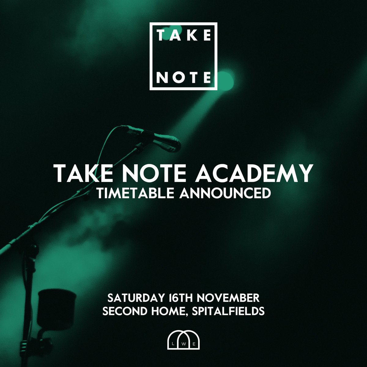 Take_Note_LDN's tweet image. Timetable announced! ⚡️⚡️ takenoteacademy.com/timetable-2019