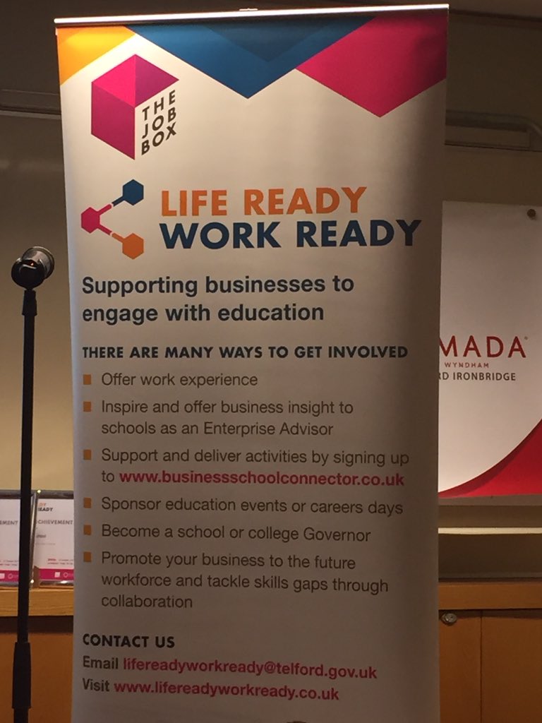 Full house of schools, Univ and businesses for Telford Life Ready Work Ready 2019 - lots of opportunities for companies of all sizes to get involved and support our young people make their careers in Telford #LRWR2019 <a href="/TelfordWrekin/">Telford & Wrekin Council</a>