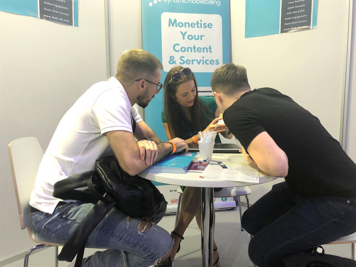 BillingMobile's tweet photo. @BillingMobile
 
Very productive first day! #worldtelemedia 
Lots of new faces at the stand.
 #billing #dcb #mobilepayments #premiumsms  
Come and visit us tomorrow at stand 16. 
Find out how our platforms can help you engage your customers 📱☕️ https://t.co/qhLzVHhteo