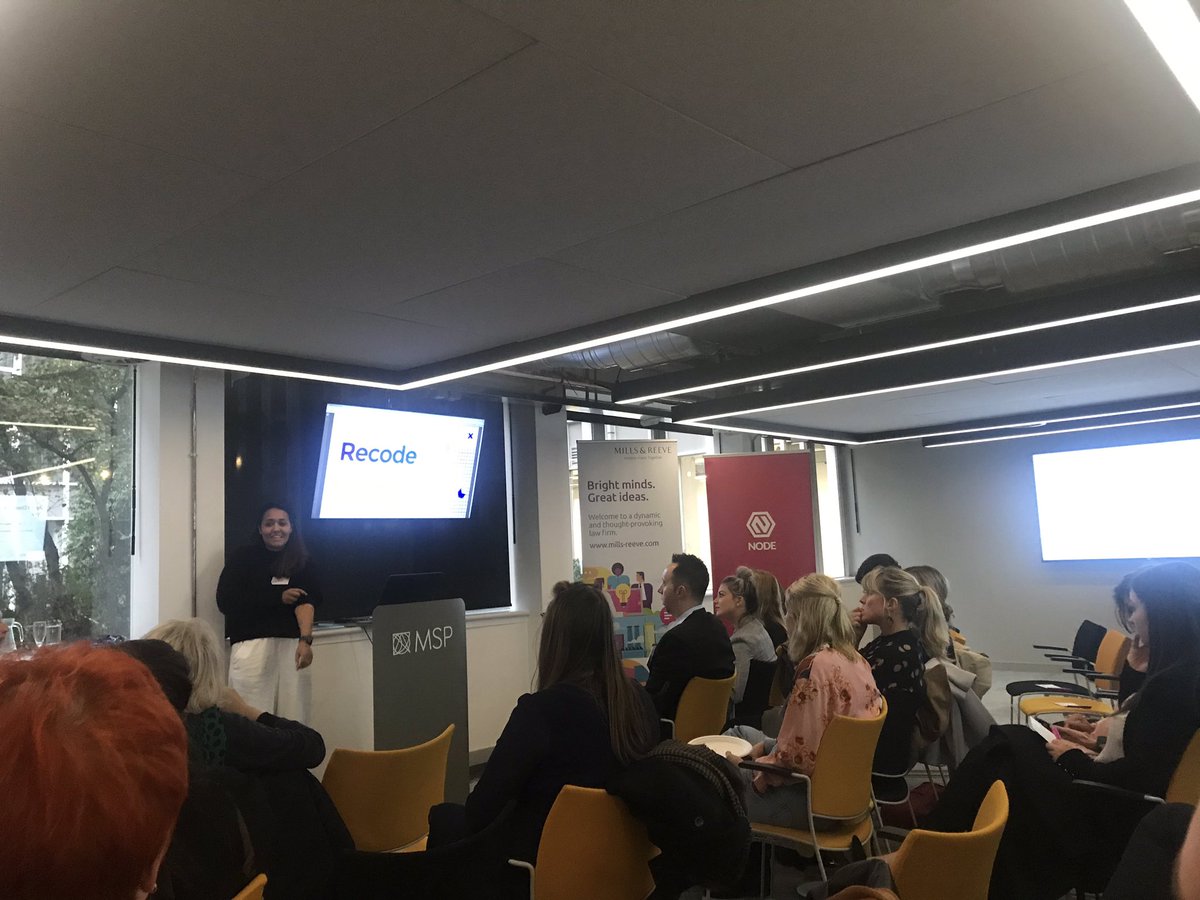 Node Tech (@nodeco) on Twitter photo .<a href="/Kirstydevlin1/">Kirsty Devlin</a> from @RecodeUK on how the #tech sector can attract more #diversity and the success of the recent Recode graduates from #Bolton .<a href="/Kirstydevlin1/">Kirsty Devlin</a> from @RecodeUK on how the #tech sector can attract more #diversity and the success of the recent Recode graduates from #Bolton