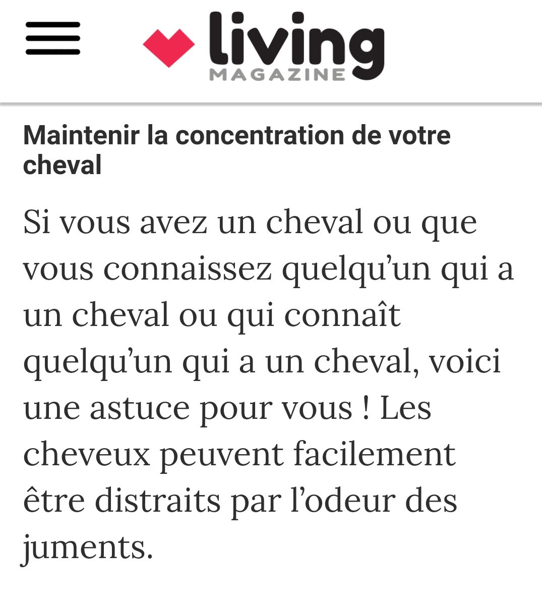 Une fois arrivé sur le site on se tape donc un article dont la rigueur scientifique et les risques seront parfois à vérifier (uhmmmmm) par  @decodeurs ;-) mais parfois ça fait un peu peur.