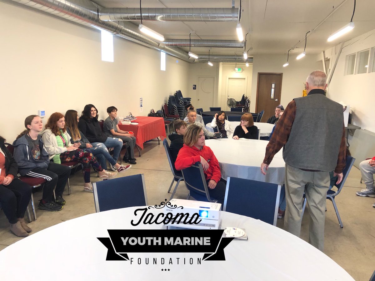 mrs_brownell's tweet photo. Columbia 8th graders get to visit the premier youth program south of Seattle.  #togetherweRfife #fmechamber https://t.co/YhEPRsajWb