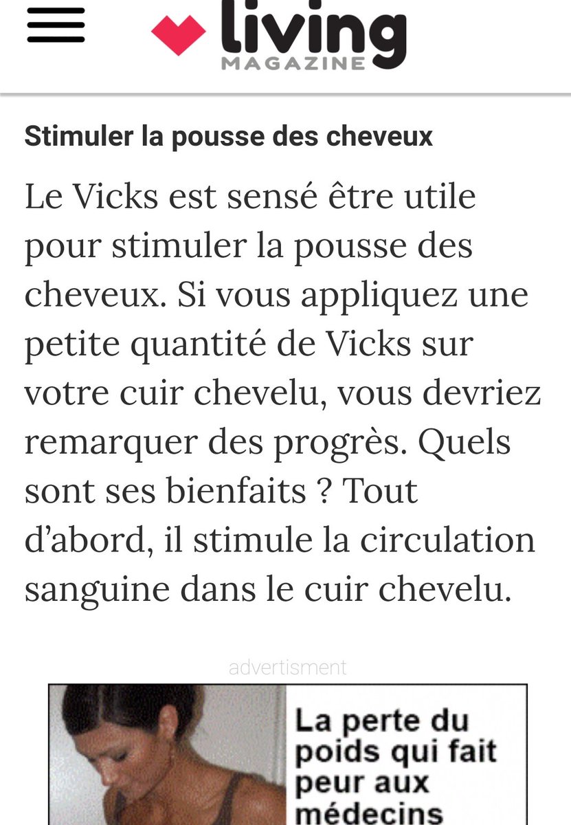 Une fois arrivé sur le site on se tape donc un article dont la rigueur scientifique et les risques seront parfois à vérifier (uhmmmmm) par  @decodeurs ;-) mais parfois ça fait un peu peur.