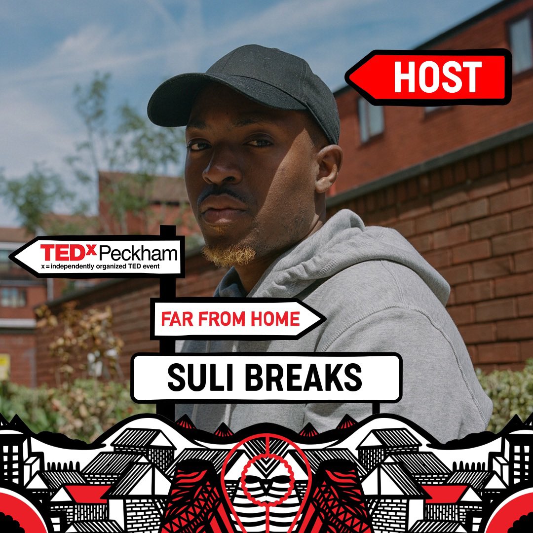 TEDxPeckham's tweet photo. *HOST ANNOUNCEMENT*

London’s one and only @sulibreaks is taking the reins and stepping into the drivers seat to take us all through #TEDxPeckham19.
Have you got your ticket yet is the question? https://t.co/NJzgdKD2Jp