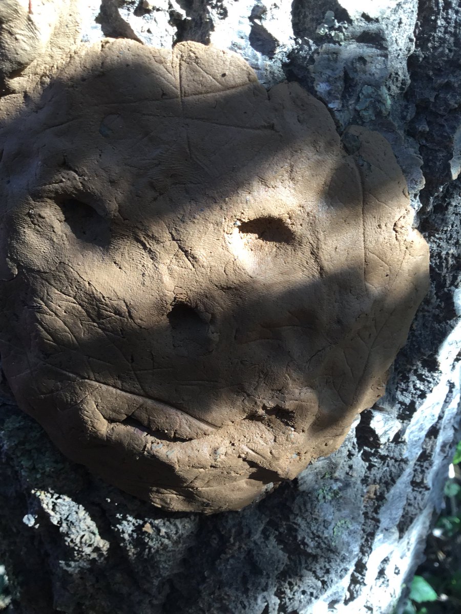 BSBCForest's tweet photo. Year 3 Rhinos enjoying the mud! Using their imaginations to create terrific tree spirits. @BSBCForest @BSB_Barcelona @BsbsForest #outdoorlearning #Forestschool @ForestSchools @FSAForestSchool #outdoorfun #mud https://t.co/7JK5Ak9B0u