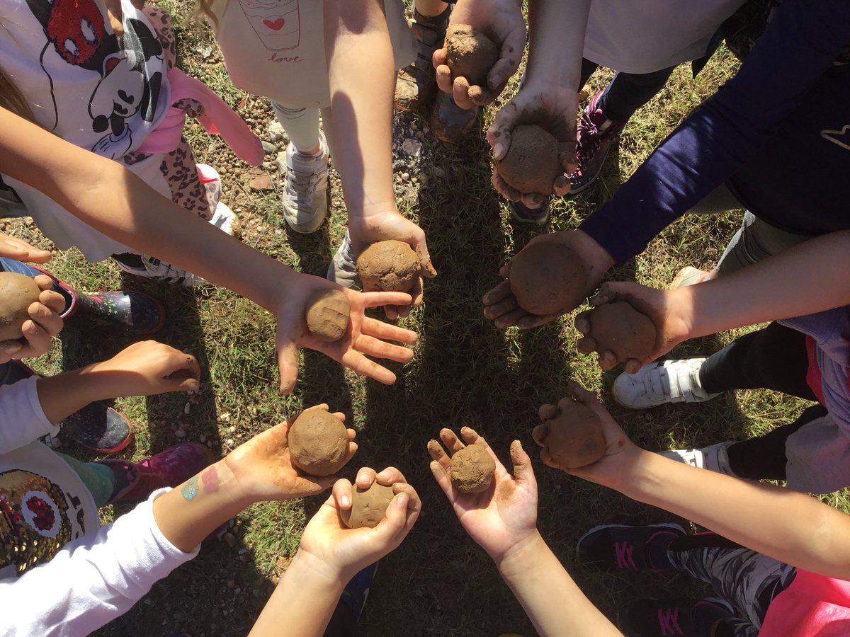 BSBCForest's tweet photo. Year 3 Rhinos enjoying the mud! Using their imaginations to create terrific tree spirits. @BSBCForest @BSB_Barcelona @BsbsForest #outdoorlearning #Forestschool @ForestSchools @FSAForestSchool #outdoorfun #mud https://t.co/7JK5Ak9B0u