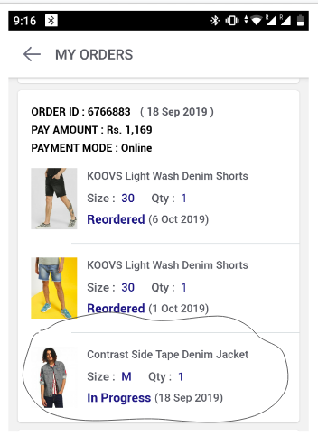 imsameerkp's tweet photo. Had ordered few products from koovs(order id :6766883) on 18th sep. The expected delivery date was 24th sep but it's still not delivered. Have already complained to customer support team twice but no action has been taken yet.Disappointed with overall experience.
@mykoovs #koovs https://t.co/g5ITlPWt9m