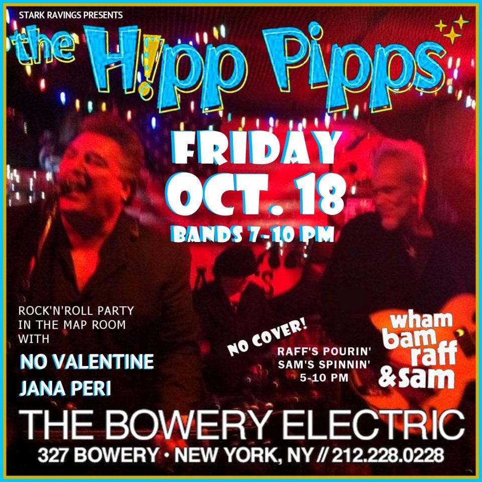 JanaPeri's tweet photo. #fridaynight #rocknroll #party #maproom #boweryelectric @JanaPeri #thehipppipps #novalentine #rocktober #eastvillage #nyc #nocover #happyhour #whambamraffandsam https://t.co/ipcmpmOLzs