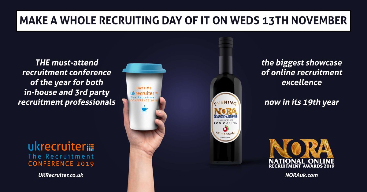 TheNORAs's tweet photo. Why not make a whole day of recruiting brilliance? Come to the best conference of the year, hosted by UK Recruiter, swiftly followed by a night of celebrations at #TheNORAs.
https://t.co/3QhSCuiyIi and 
https://t.co/JVNbqyehOV https://t.co/fwpJn8cnyl