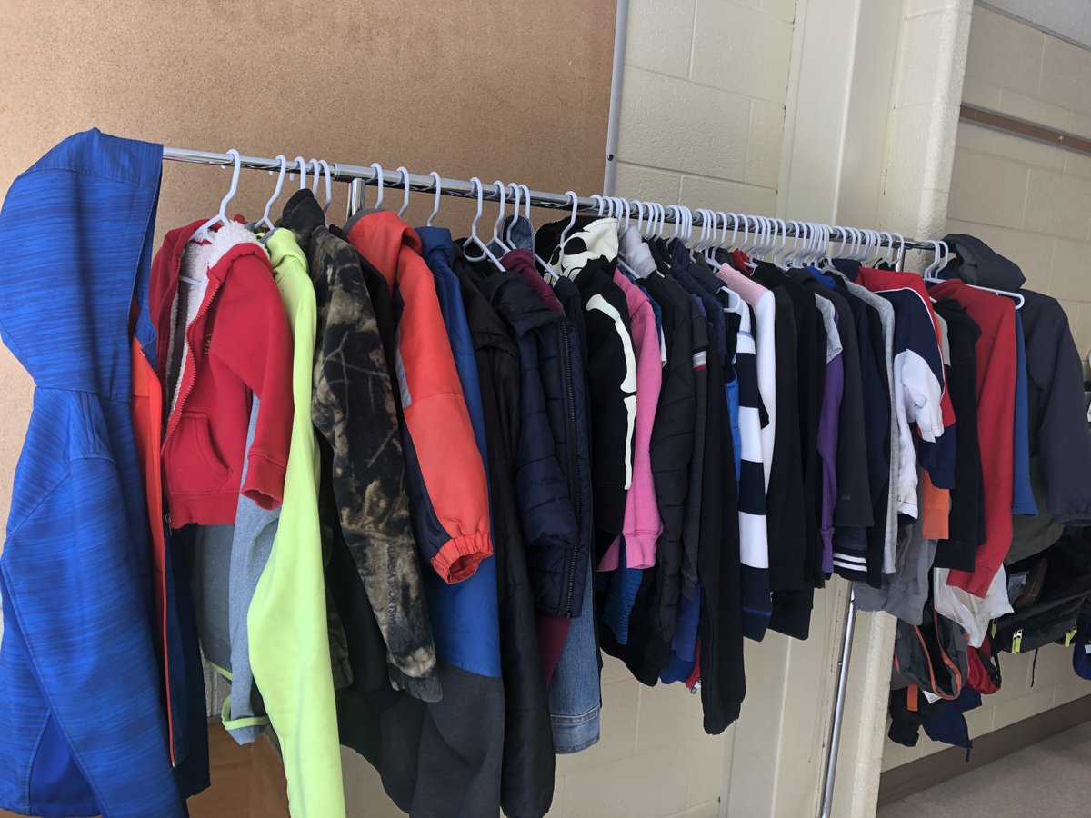 dpkwrdsb's tweet photo. Are any of your children missing clothing items? If yes, they could be in our lost and found pile. Please have your children come by and take a look https://t.co/nEuUWARyrS