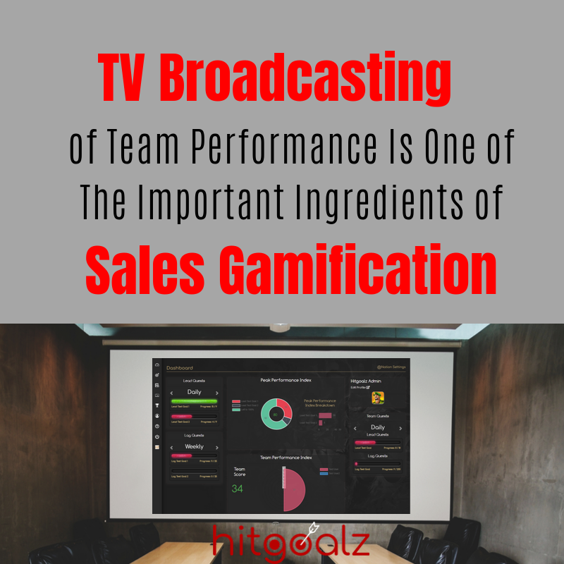 Hitgoalz1's tweet photo. #Sales #gamification caters to the sales organizations' purpose to #motivate and #engage their sales team. While many other facets of #gamemechanics contribute to the successful implementation of gamification, TV broadcasting/Leaderboard display plays a significant role. https://t.co/lnpakm6YAU